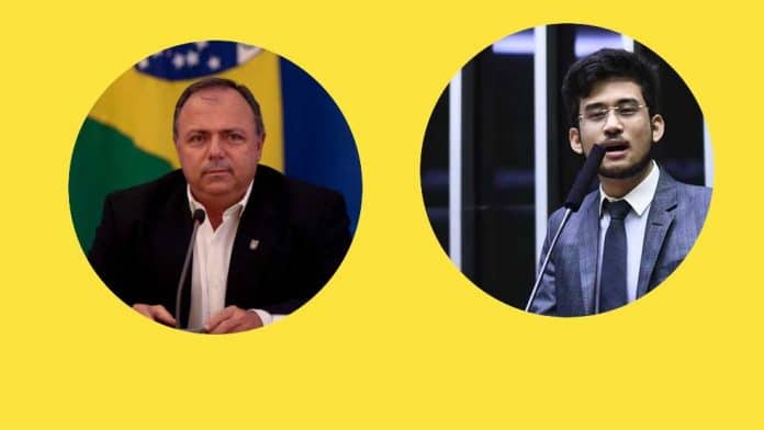 Ministro da Saúde - Eduardo Pazuello na mira do MBL e de Kim Kataguiri Ministro da Saúde - Eduardo Pazuello na mira do MBL e de Kim Kataguiri