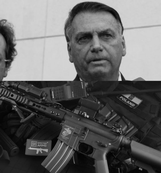 Bolsonaro não declara fuzil dos Emirados Árabes